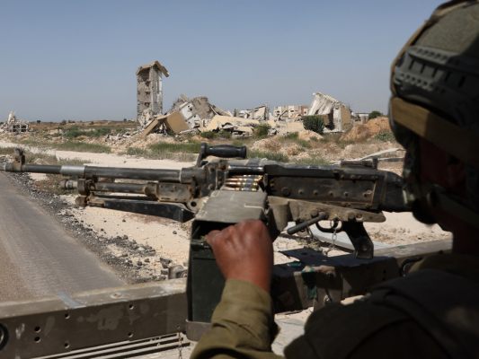 Das israelische Militär kontrolliert derzeit den Gazastreifen
