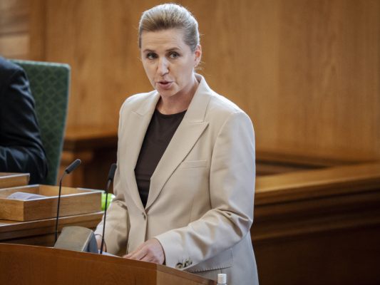 Ministerpräsidentin Frederiksen kündigte Gesetzentwurf an
