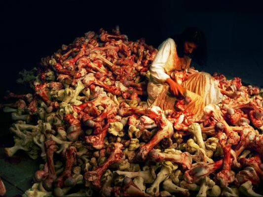 Ein Haufen Arbeit: "Balkan Baroque" 1997 auf der Biennale von Venedig