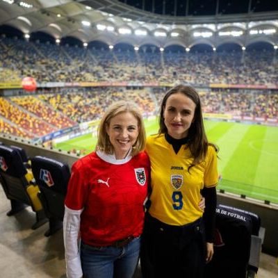 Außenministerin Meinl-Reisinger mit ihrer Amtskollegin Oana ?oiu