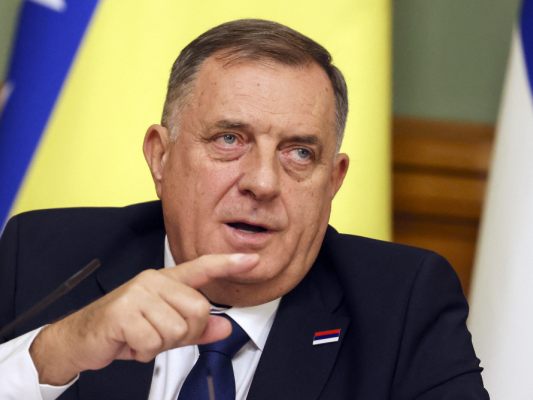 Bosnisch-serbischer Separatistenführer Milorad Dodik Bosnisch-serbischer Separatistenführer Milorad Dodik