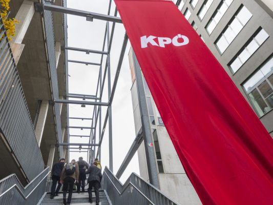 Der KPÖ-Parteitag fand am Wochenende in Wien statt Der KPÖ-Parteitag fand am Wochenende in Wien statt