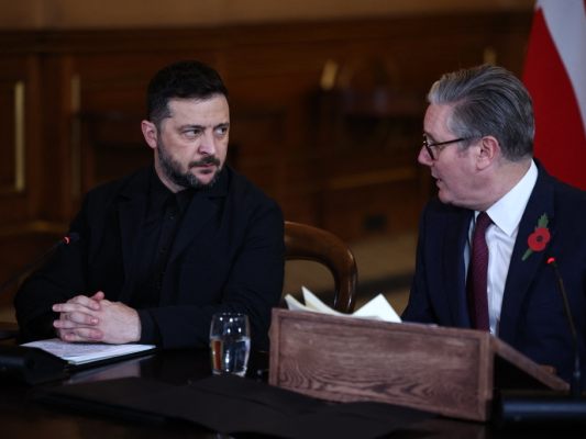 Starmer empfängt Selenskyj in London