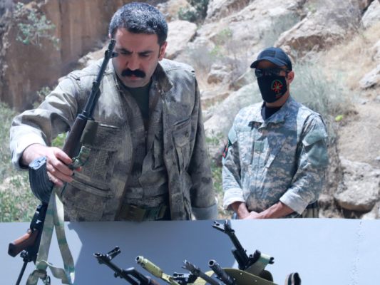 Kämpfer der PKK werden in den Irak abgezogen