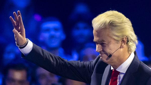 Der Rechtspopulist Wilders bei einer Wahldebatte