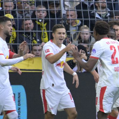 Baumgartner brachte Leipzig in Dortmund in Führung