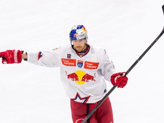 Michael Raffl traf für den Meister entscheidend Michael Raffl traf für den Meister entscheidend