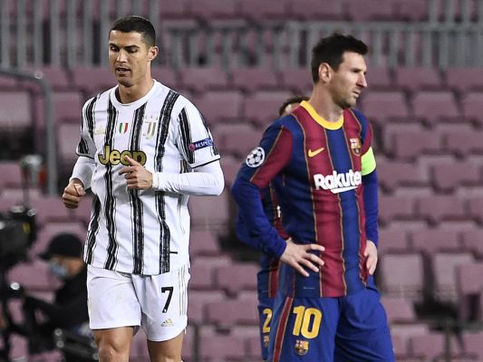 Cristiano Ronaldo/l. und Lionel Messi verdienen im Fußball am meisten Cristiano Ronaldo/l. und Lionel Messi verdienen im Fußball am meisten