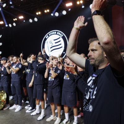 Der aktuelle Tabellenführer Sturm Graz startet Ende Juli in die Saison