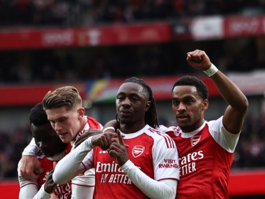 Eze schoss Arsenal gegen Ex-Club Crystal Palace zum Sieg