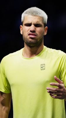 Überraschend in Paris schon out: Carlos Alcaraz