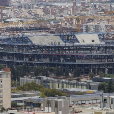 Umbau im Camp Nou noch lange nicht abgeschlossen
