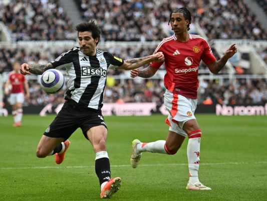 Manchester United empfängt am 26. Dezember Newcastle mit Sandro Tonali