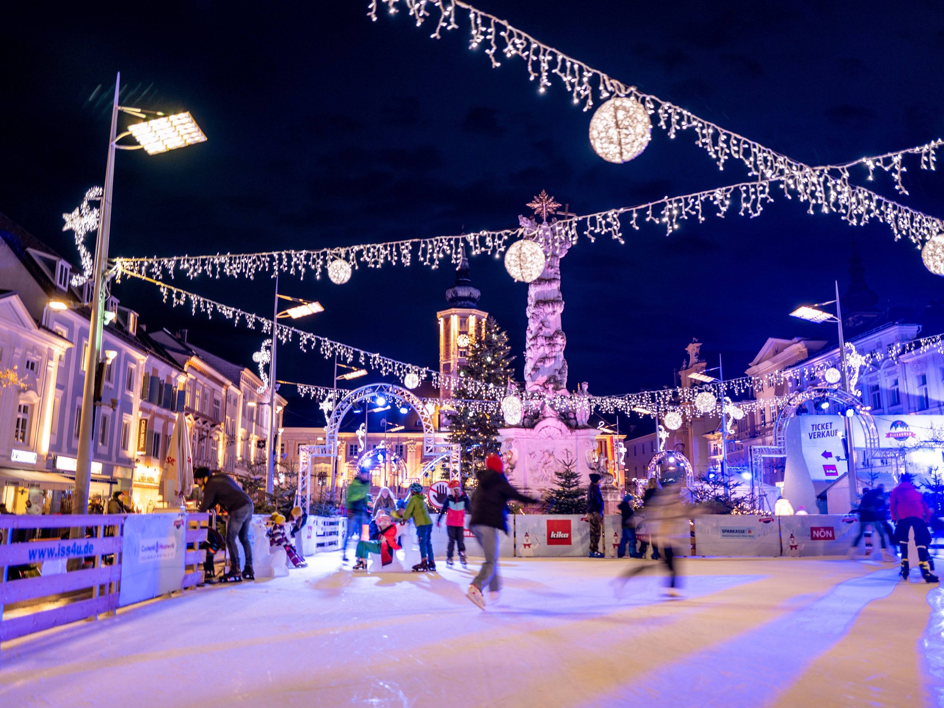 Der "Eiszauber" in St. Pölten zieht um.