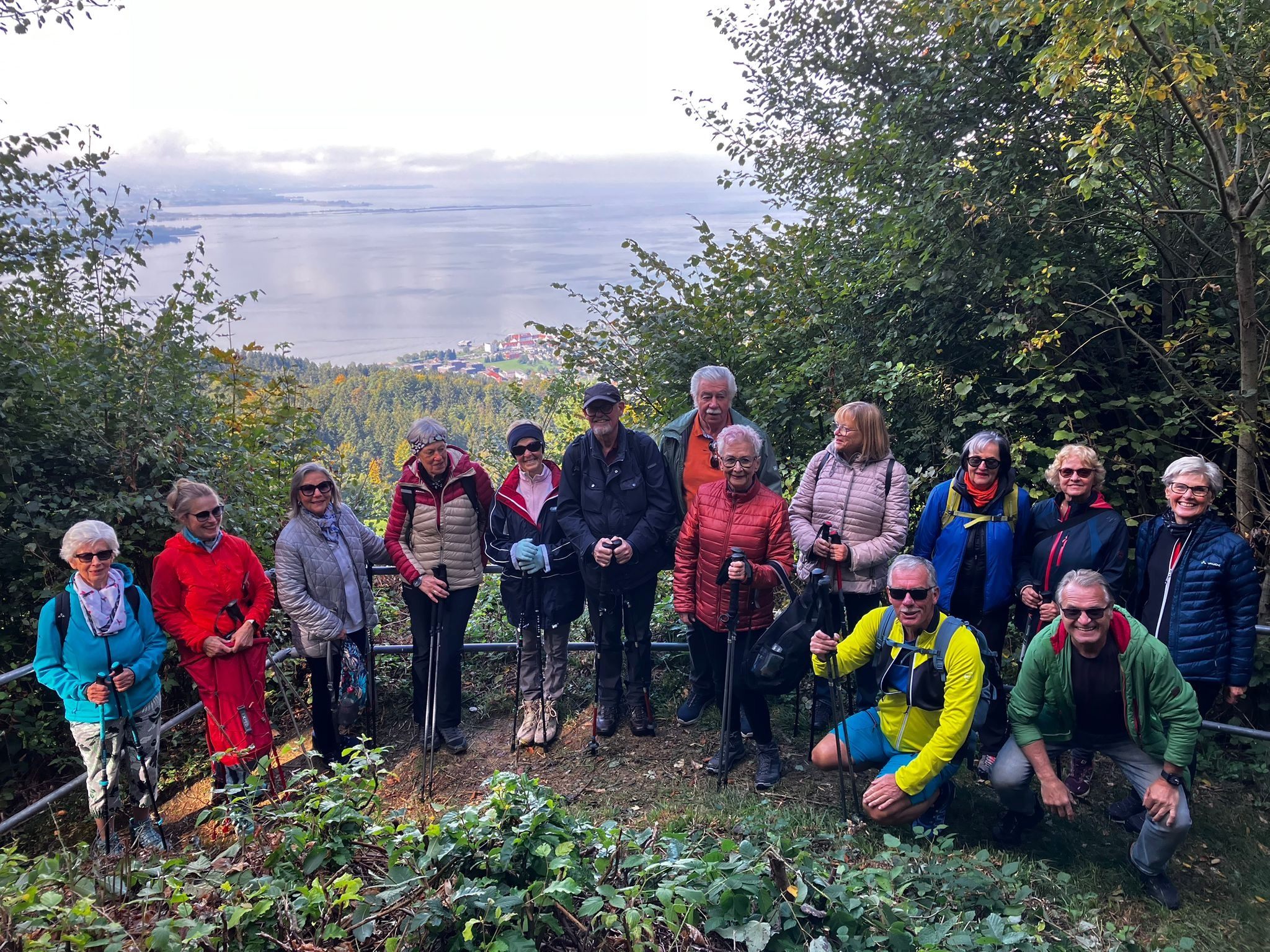 V50plus Bregenz bei der Abschlusswanderung 2025 V50plus Bregenz bei der Abschlusswanderung 2025