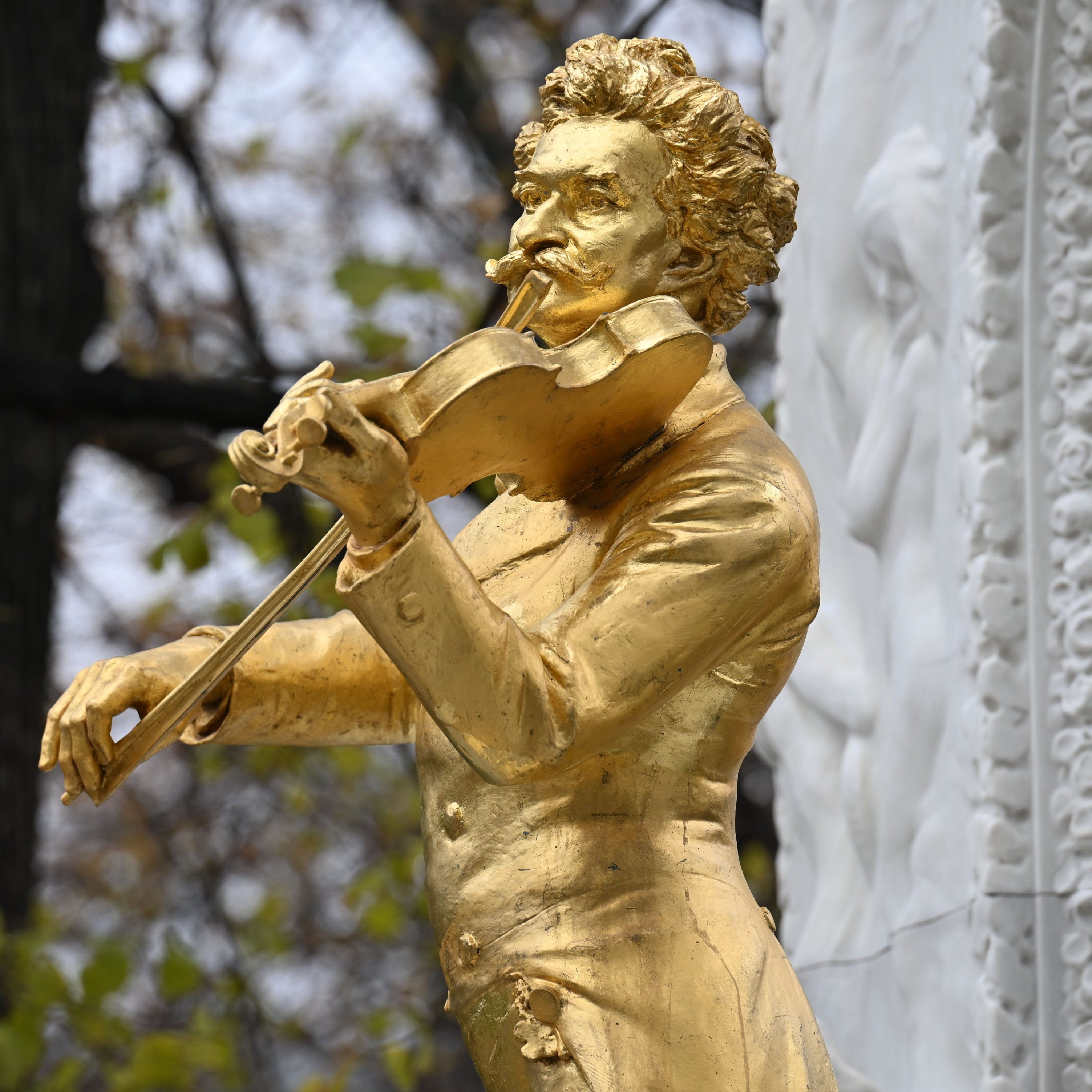 Die Uraufführung des Donauwalzers ging ohne Strauss über die Bühne.