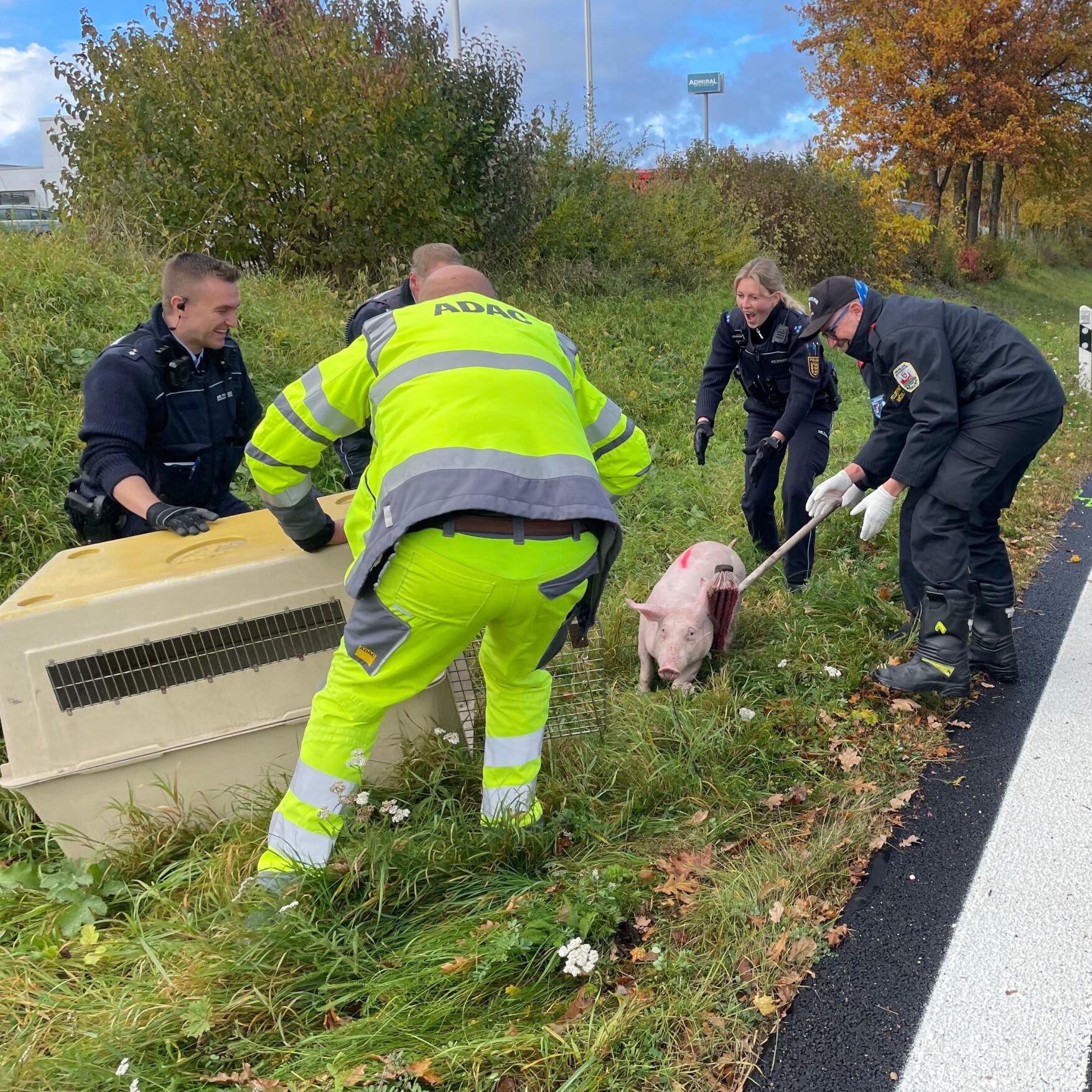 Einen tierischen Einsatz haben vier Mitglieder der FF Mödling in Deutschland absolviert.