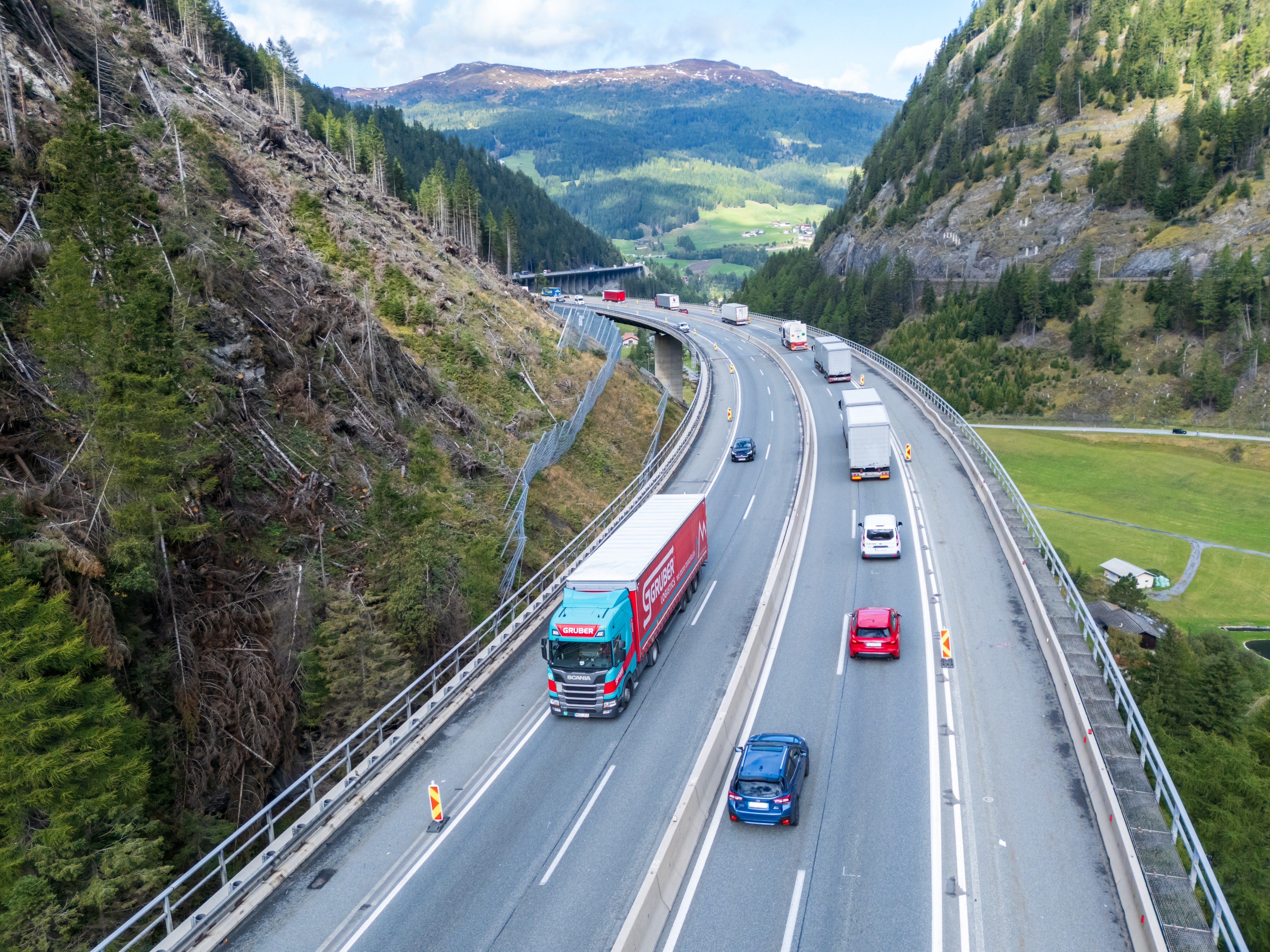 Die Demo-Untersagung auf der Tiroler Brennerautobahn war rechtswidrig. Die Demo-Untersagung auf der Tiroler Brennerautobahn war rechtswidrig.