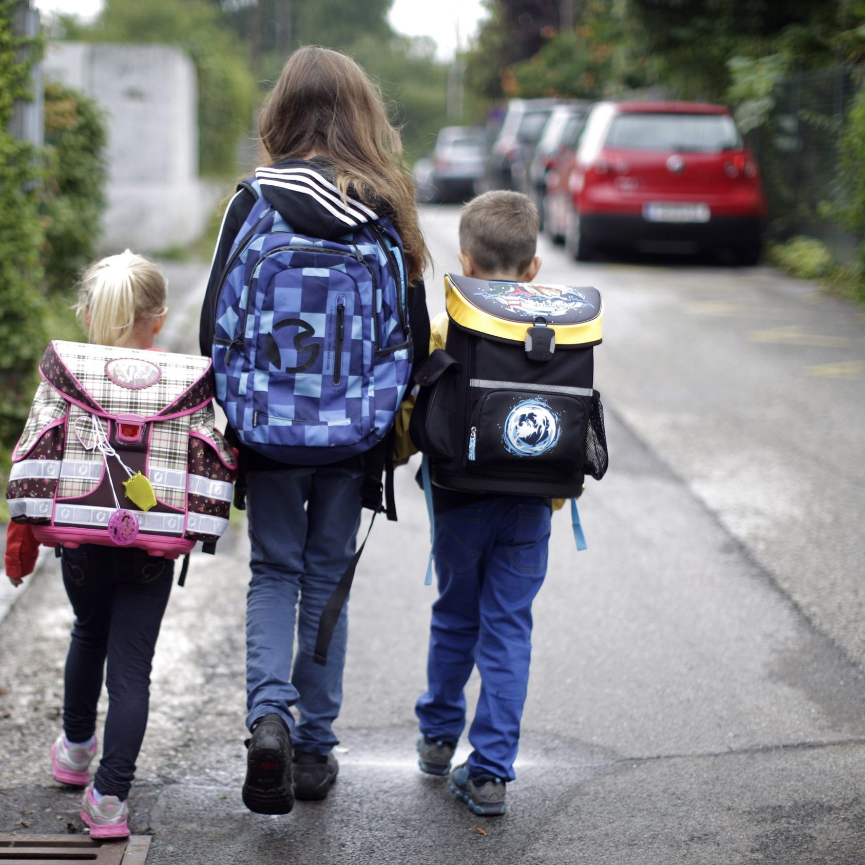 Hektik und Ablenkung sind die größten Risiken auf dem Schulweg.