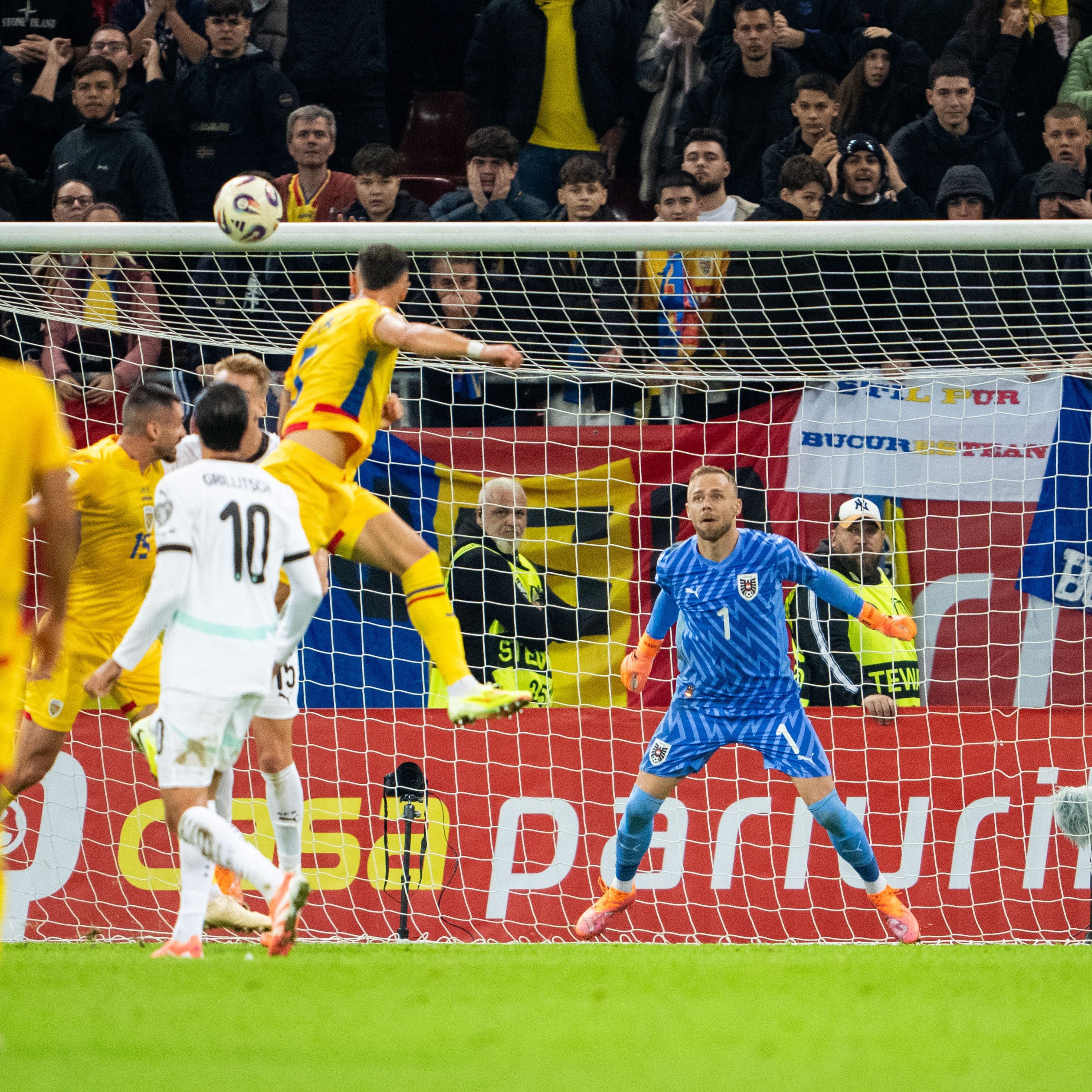 Österreichs Nationalteam verlor in Bukarest gegen Rumänien mit 0:1.