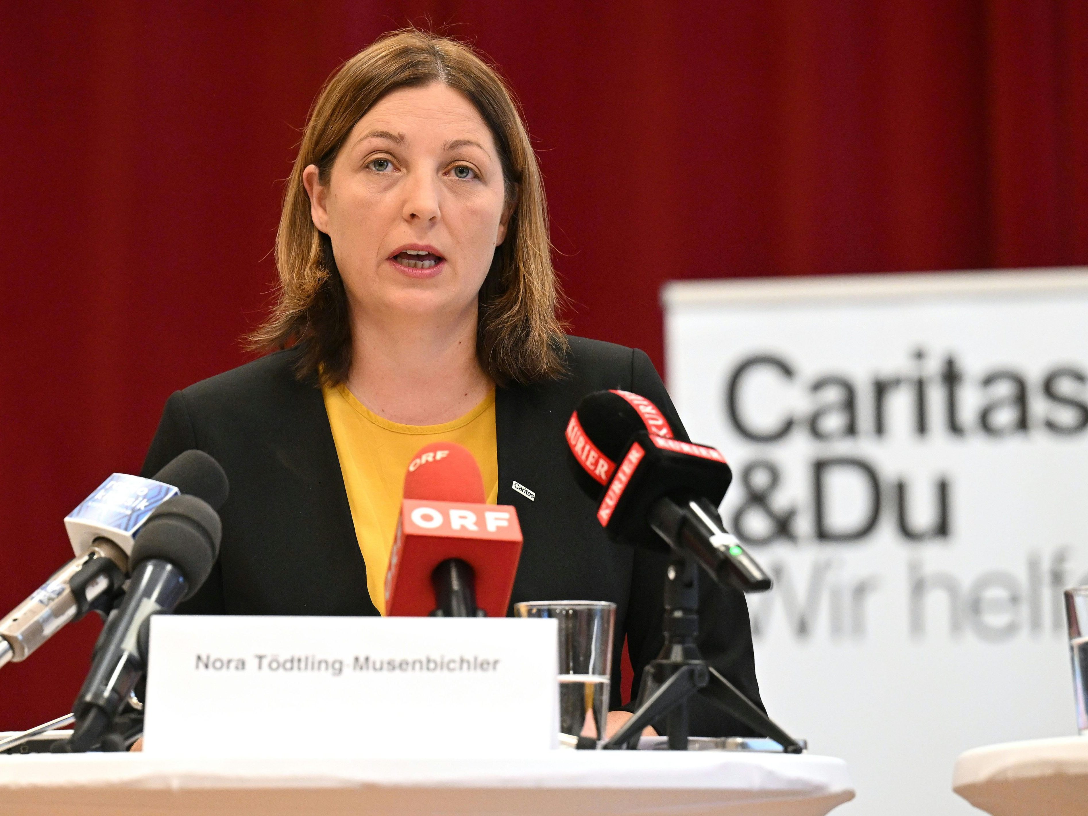 Caritas-Präsidentin Nora Tödtling-Musenbichler. Caritas-Präsidentin Nora Tödtling-Musenbichler.