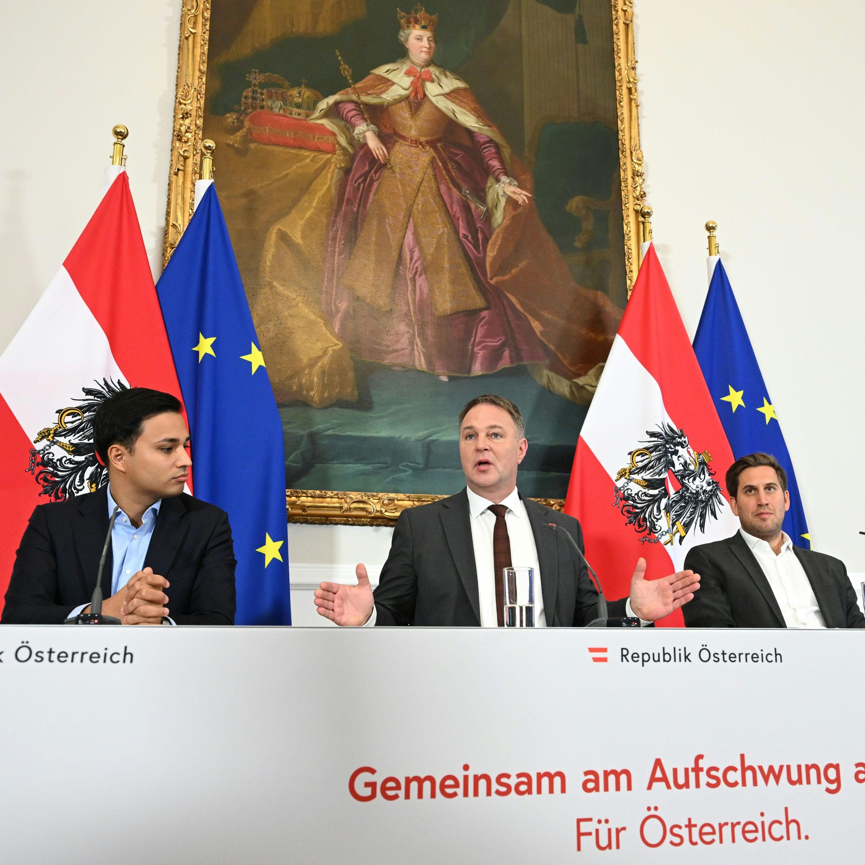 Die Regierung bewarb ihr Mietpaket.