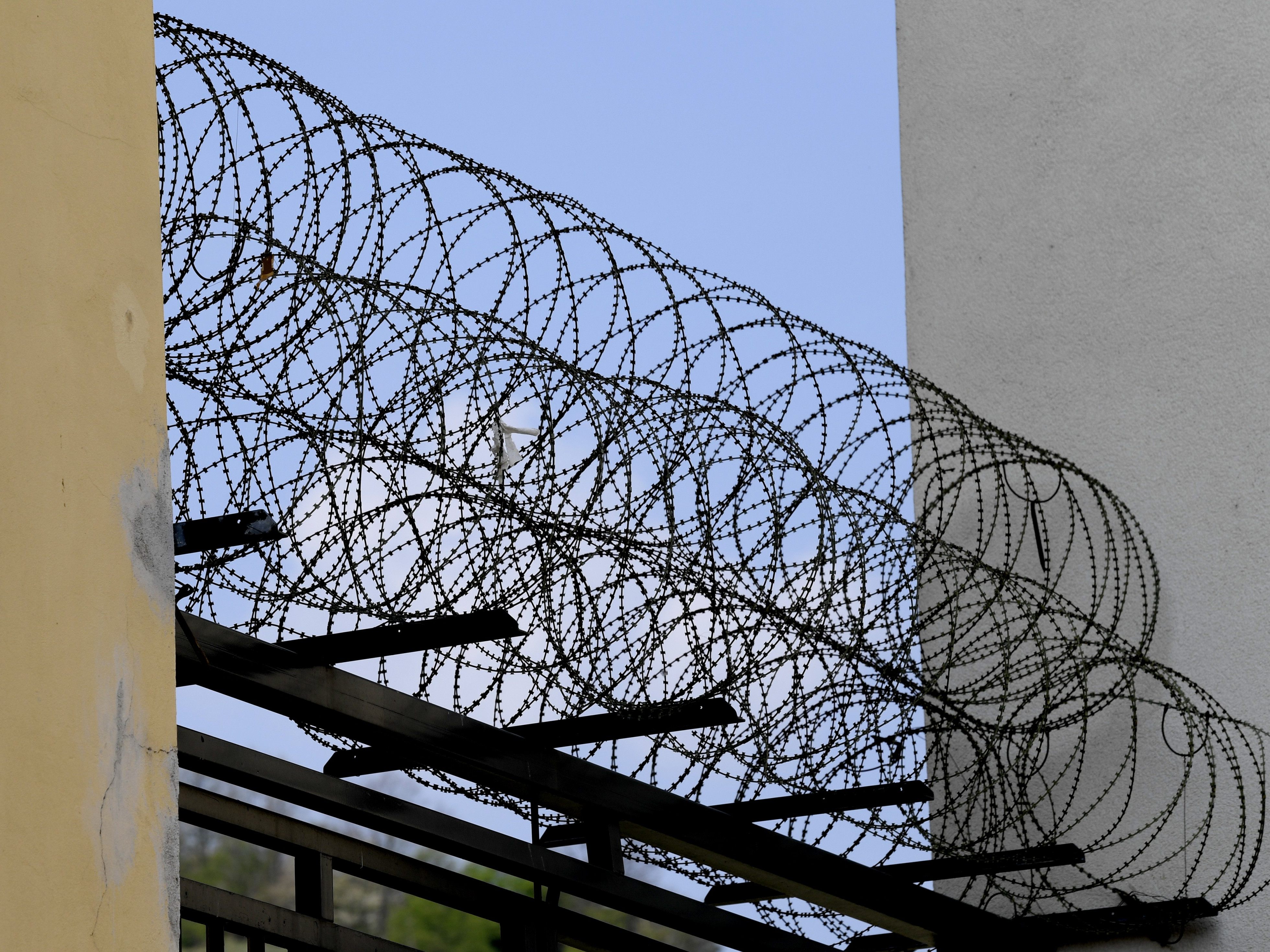 Der junge Mann befindet sich wieder hinter Gittern. Der junge Mann befindet sich wieder hinter Gittern.