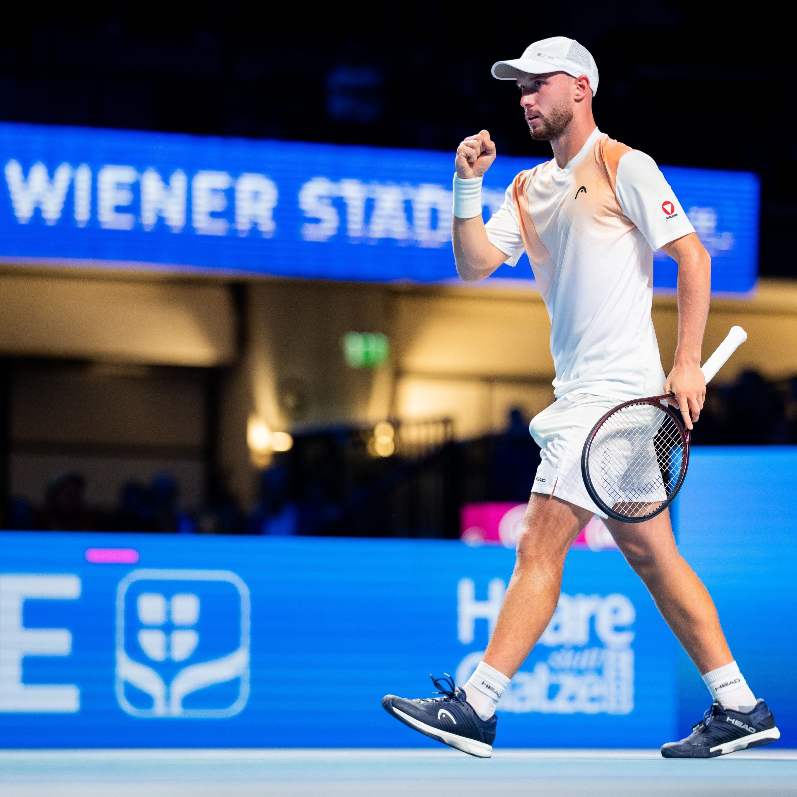 Filip Misolic bezwang beim Stadthallenturnier Ugo Carabelli.