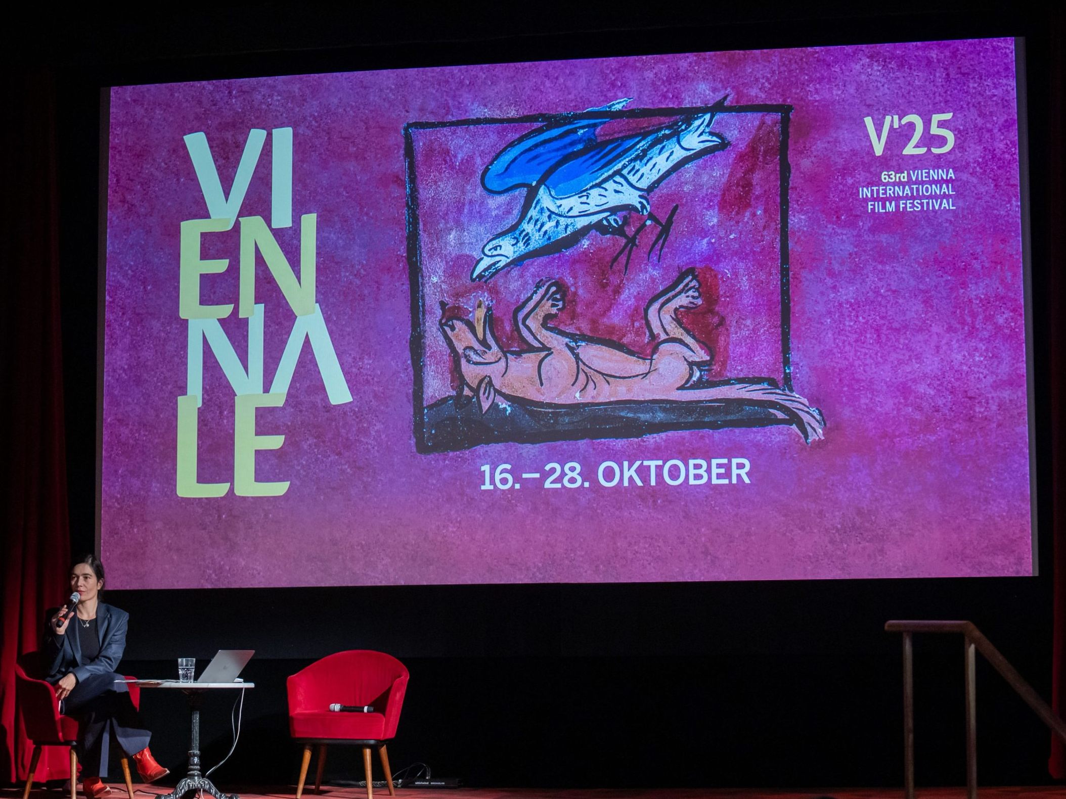 Programmpräsentation der 63. Viennale. Programmpräsentation der 63. Viennale.