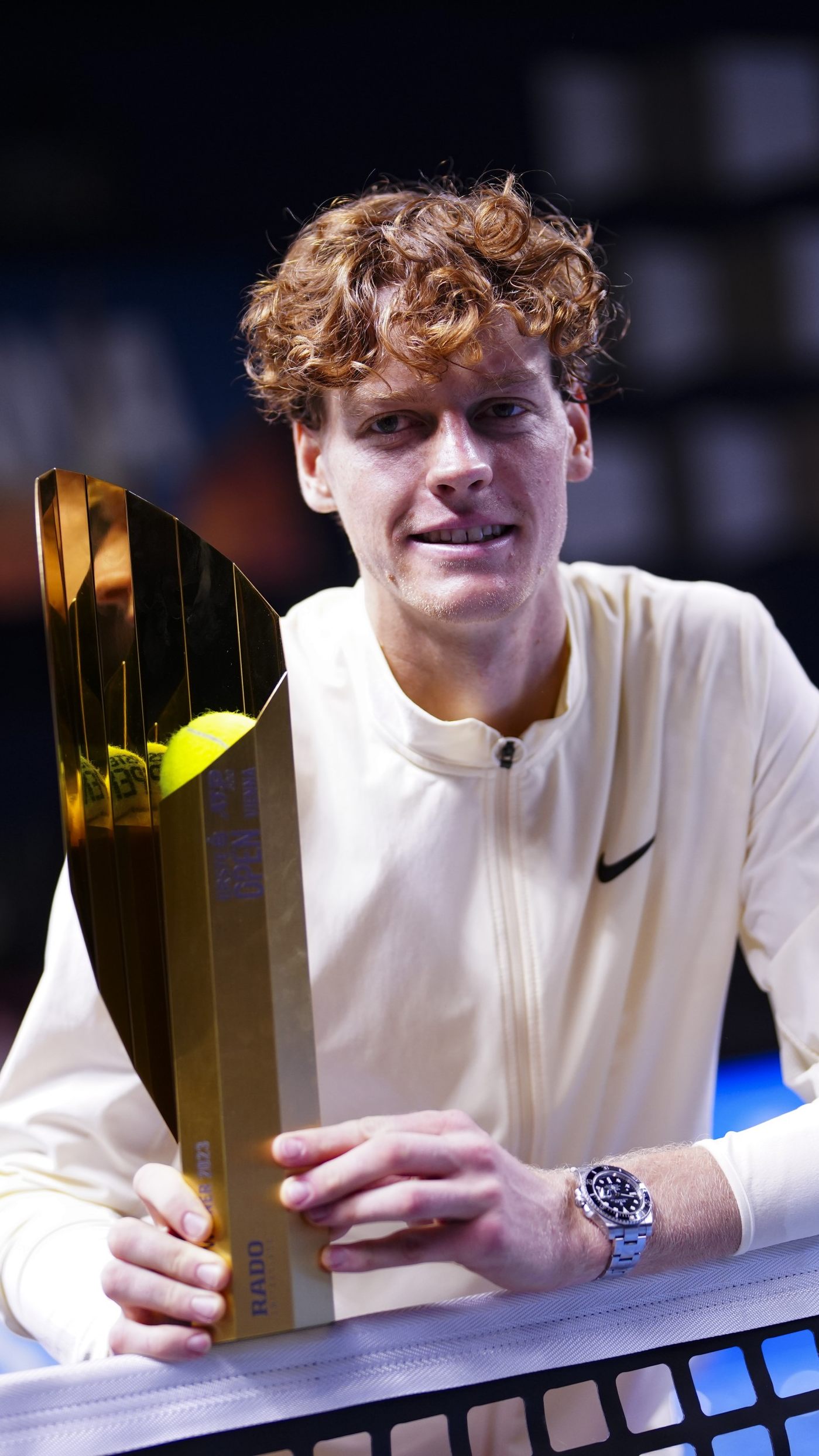 Jannik Sinner sicherte sich 2023 den Titel beim Wiener Stadthallenturnier.