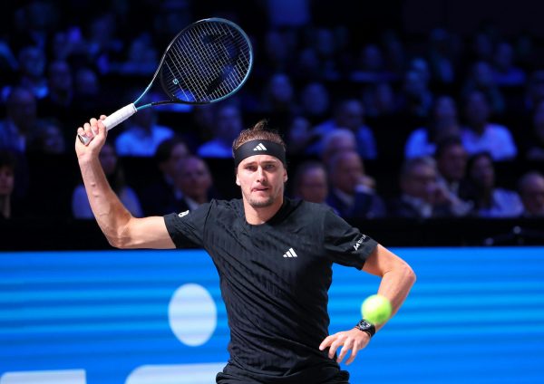 ABD0250_20251026 – WIEN – STERREICH: Alexander Zverev (GER) am Sonntag, 26. Oktober 2025, anl. des Einzel-Finales im Rahmen der Erste Bank Open in der Wiener Stadthalle. – FOTO: APA/TOBIAS STEINMAURER