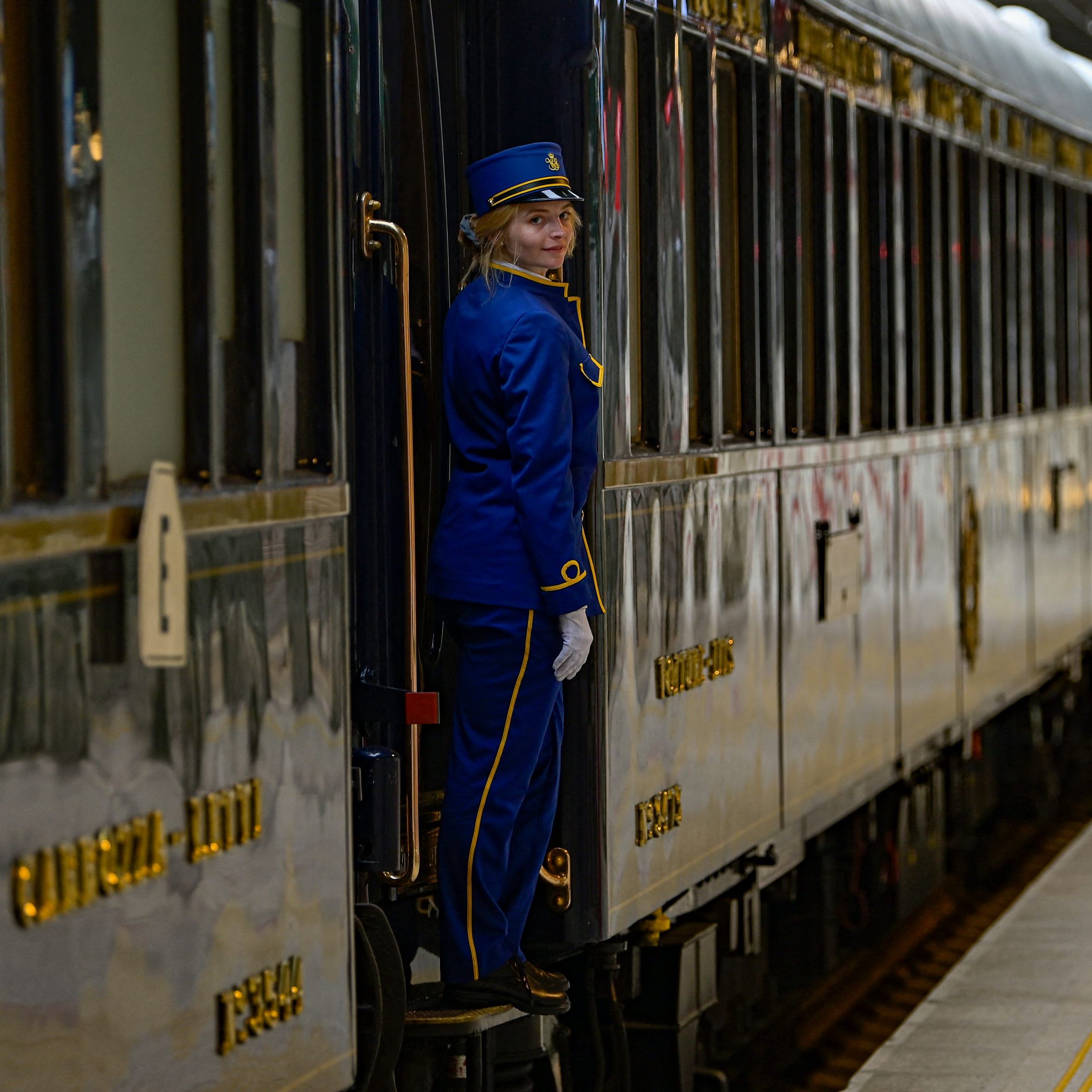 Der Venice Simplon-Orient-Express fährt dekadente Orte an.
