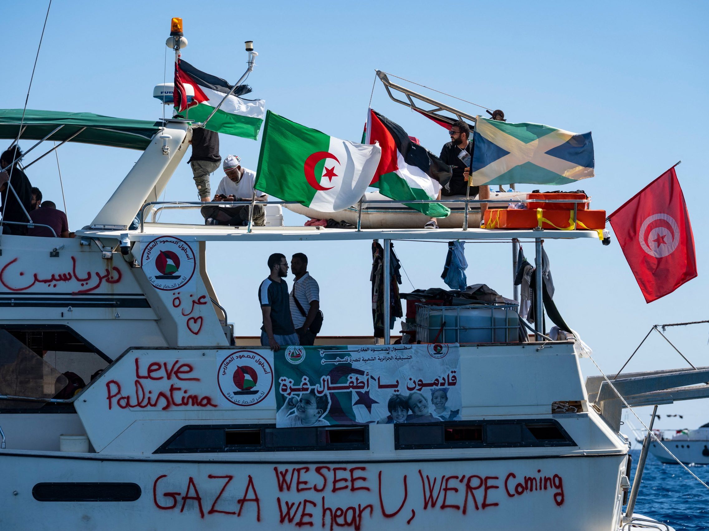 Alle festgesetzten Aktivisten wurden nach Israel gebracht und sollen von dort abgeschoben werden bzw. ausreisen.