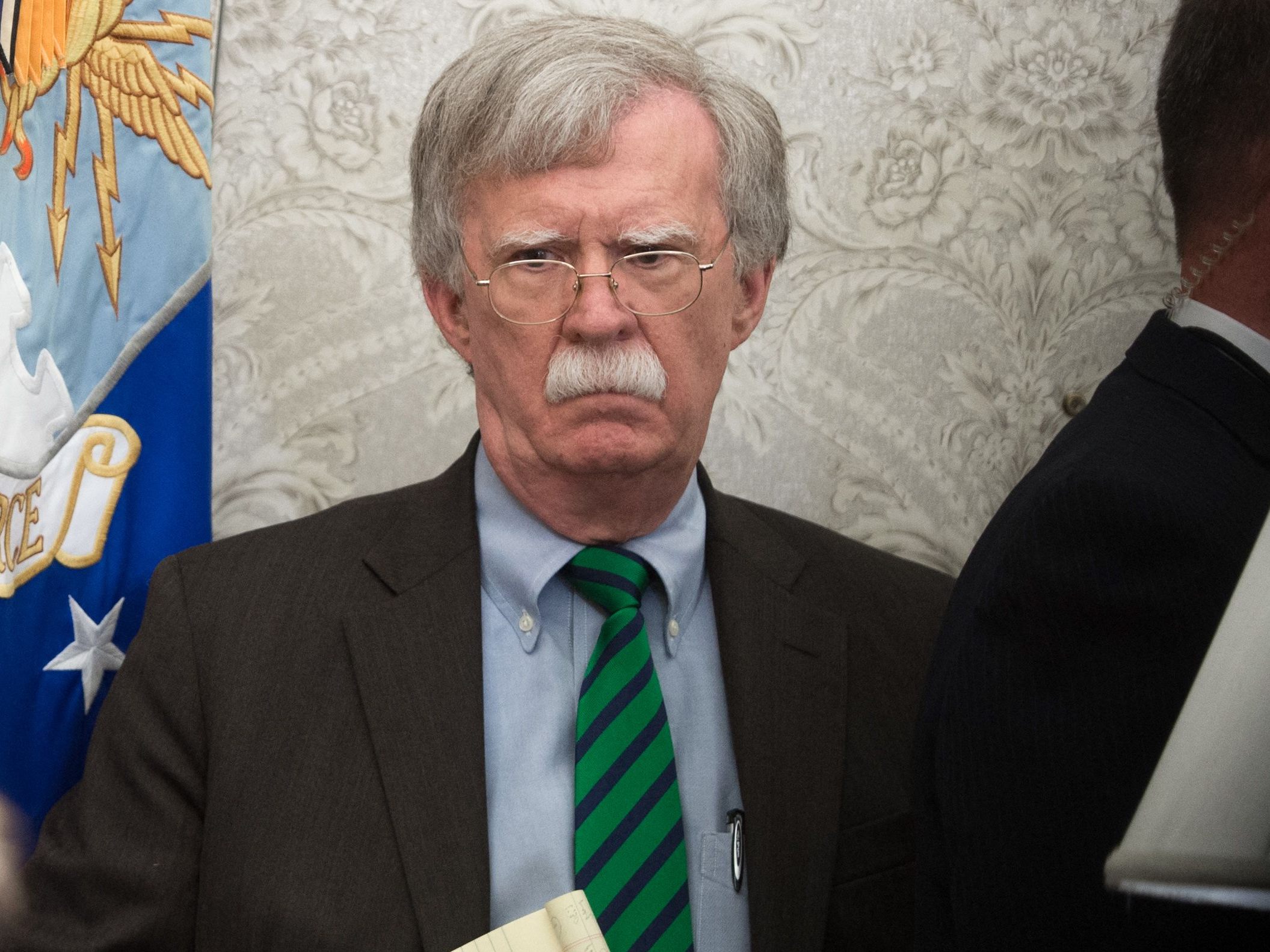 John Bolton war von 2018 bis 2019 Nationaler Sicherheitsberater unter US-Präsident Donald Trump. John Bolton war von 2018 bis 2019 Nationaler Sicherheitsberater unter US-Präsident Donald Trump.