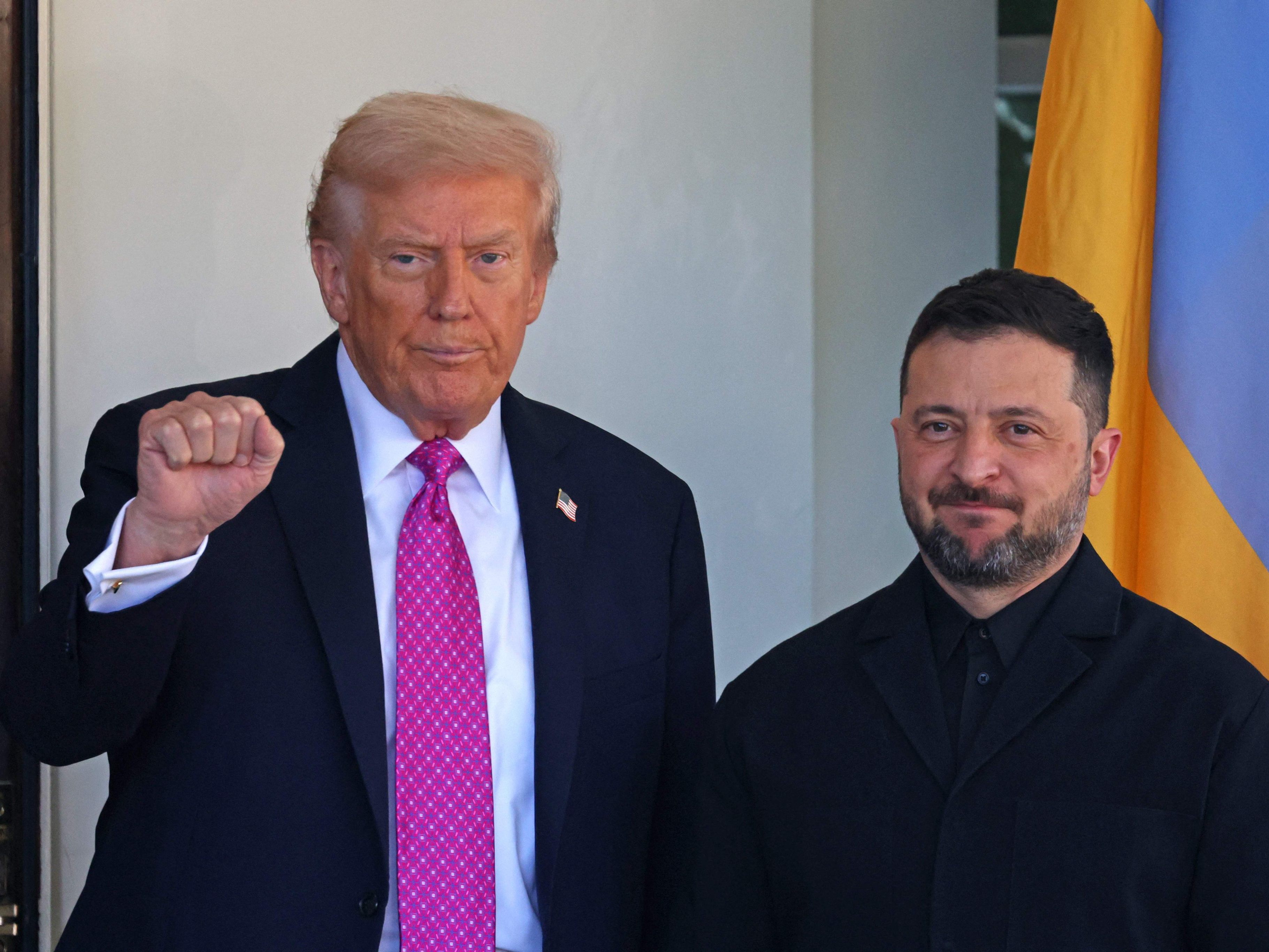 US-Präsident Trump hält einen Sieg der Ukraine nicht für wahrscheinlich. US-Präsident Trump hält einen Sieg der Ukraine nicht für wahrscheinlich.