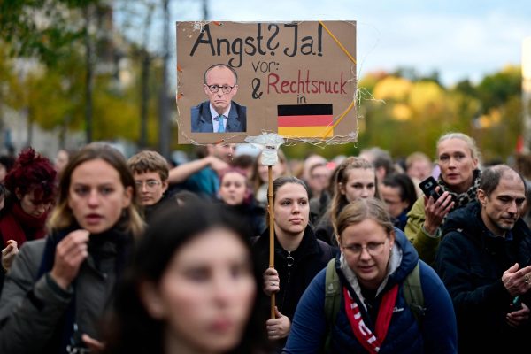 GERMANY-POLITICS-MIGRATION-WOMEN-DEMO