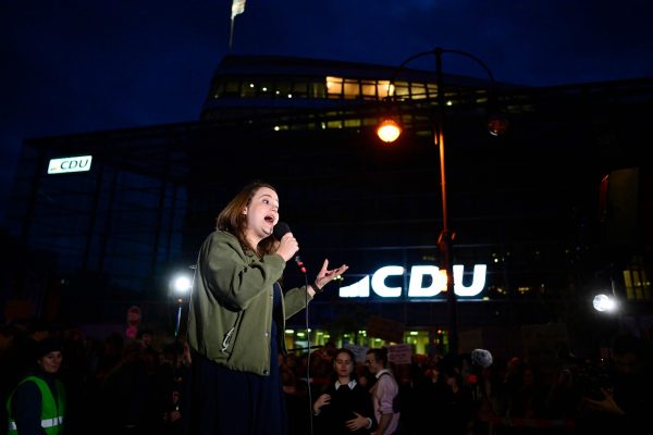 GERMANY-POLITICS-MIGRATION-WOMEN-DEMO