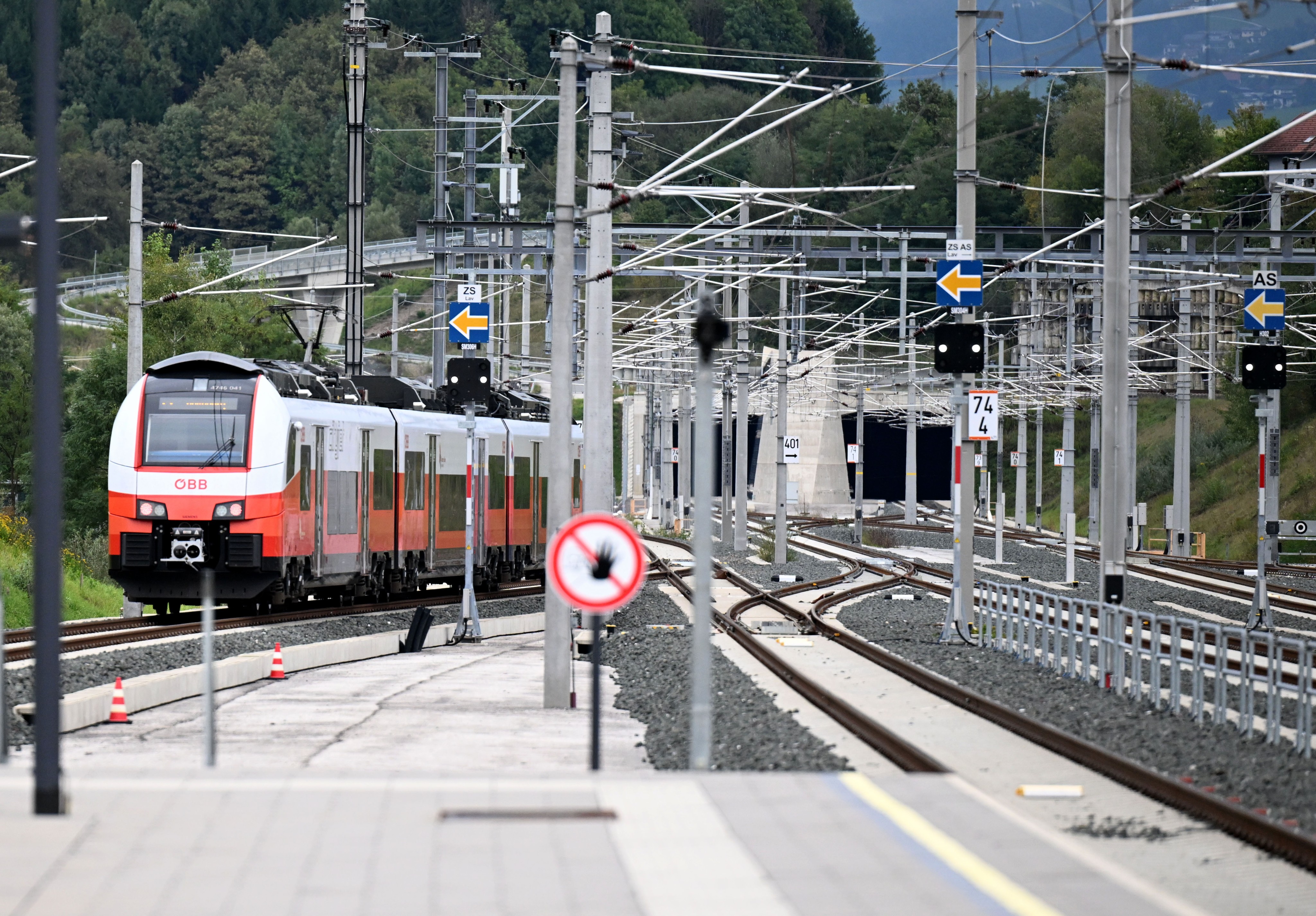 Arlberška železniška proga ponovno odprta po enomesečni prekinitvi