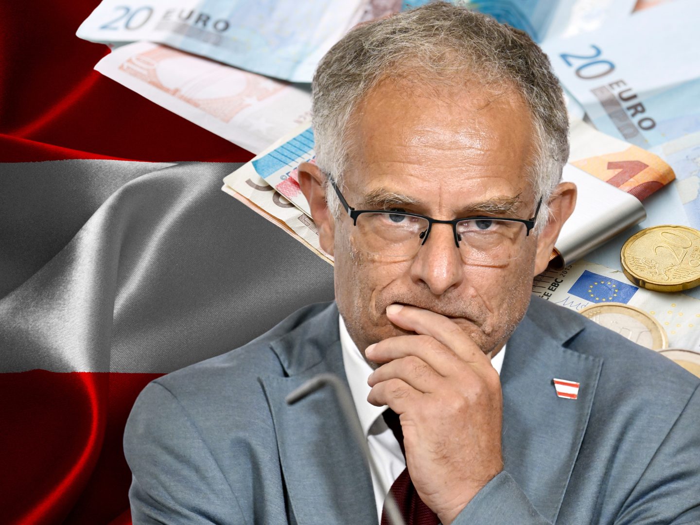 23 Milliarden Minus: Marterbauer hält an Defizitziel fest.