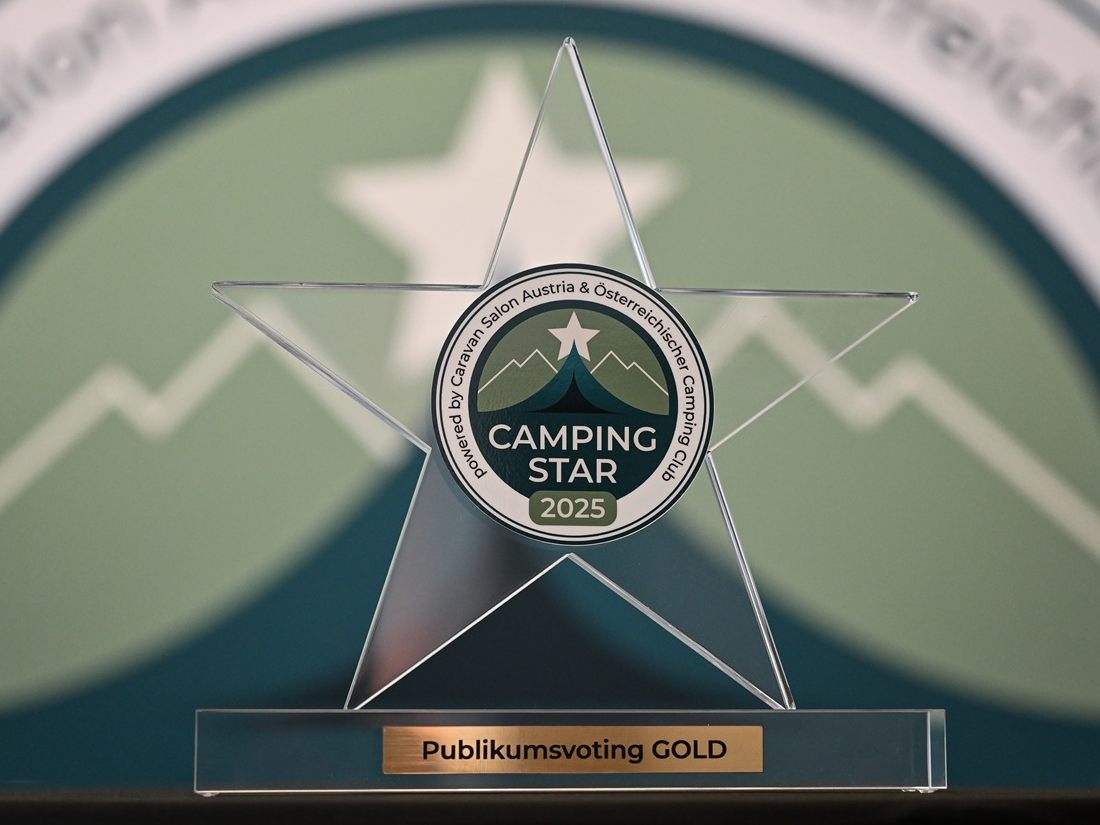Den Camping Star 2025 gab es für Österreichs beste Campingplätze. Den Camping Star 2025 gab es für Österreichs beste Campingplätze.