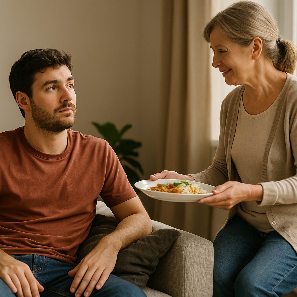 Zuhause bei den Eltern: Für viele junge Singles Alltag.