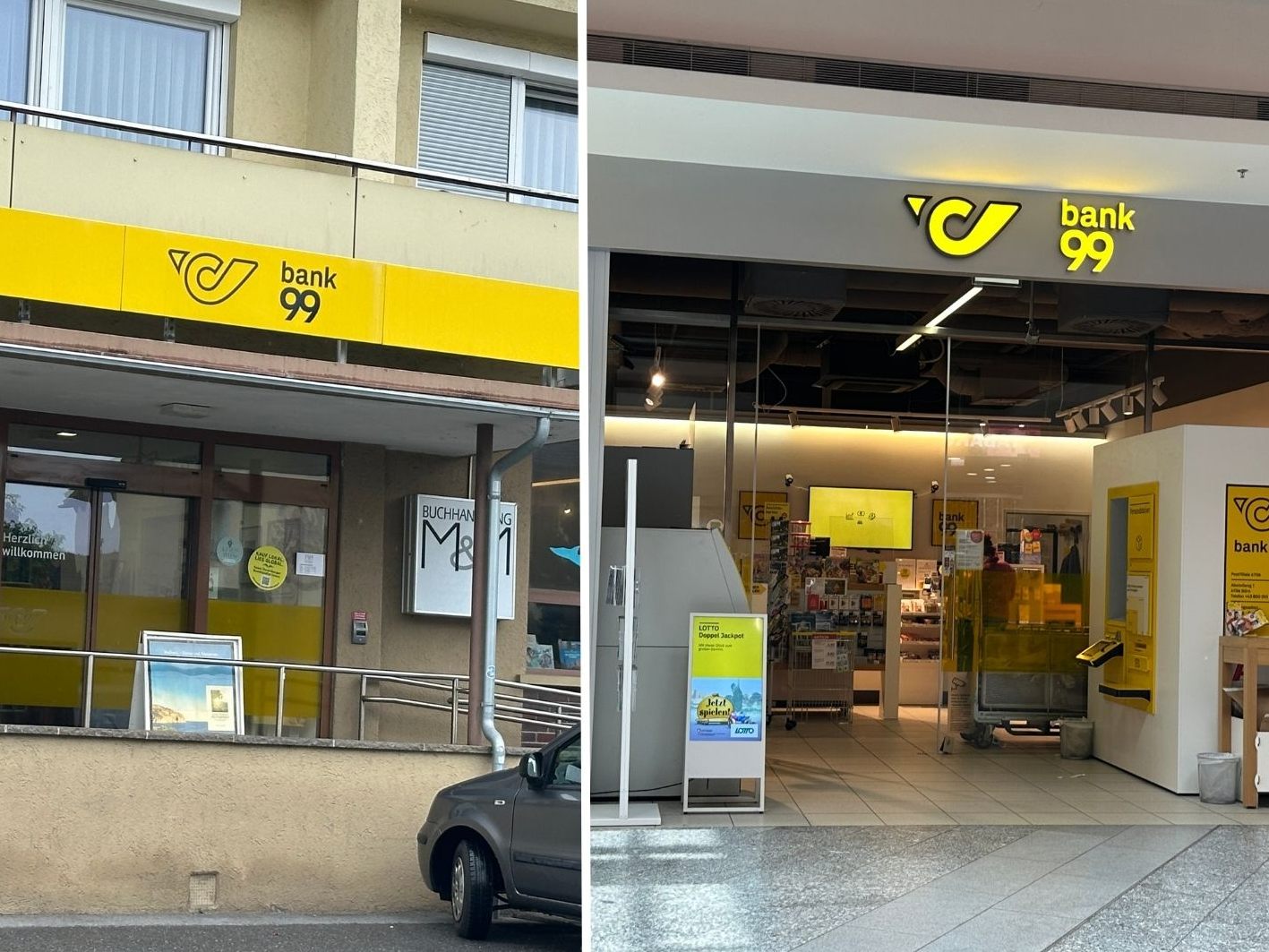 Wie geht es mit den beiden Postfilialen weiter?