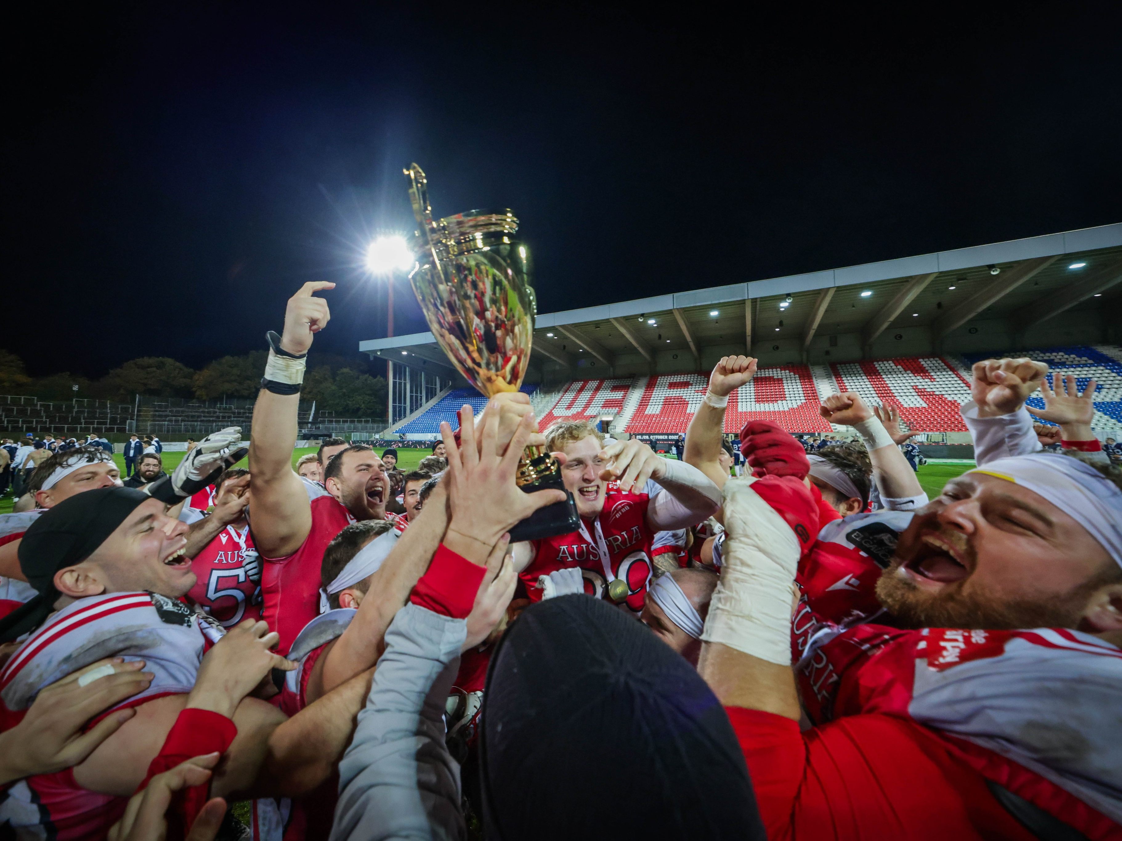 Österreich wurde erneut Football-Europameister. Österreich wurde erneut Football-Europameister.
