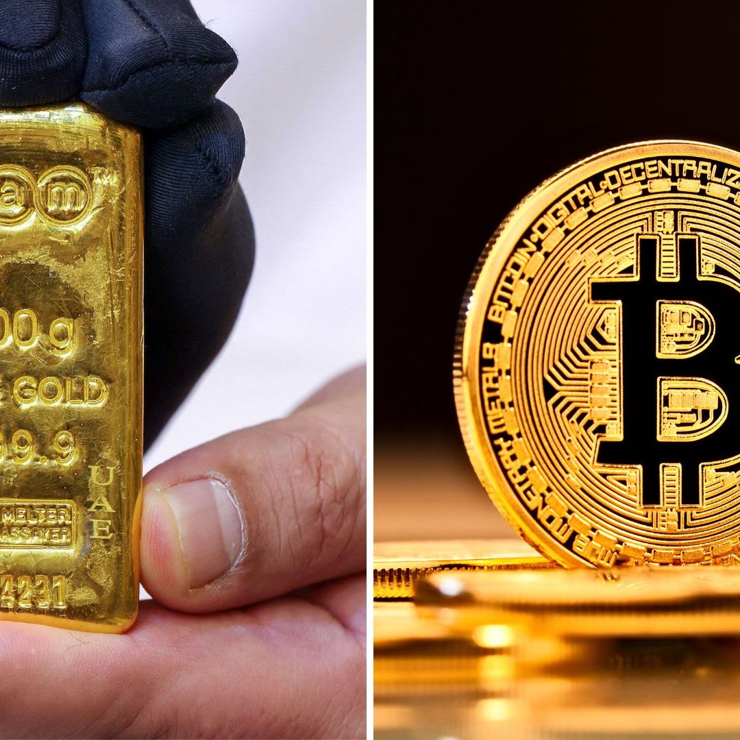 Gold erreicht neue Höchststände, während Bitcoin an Wert verliert