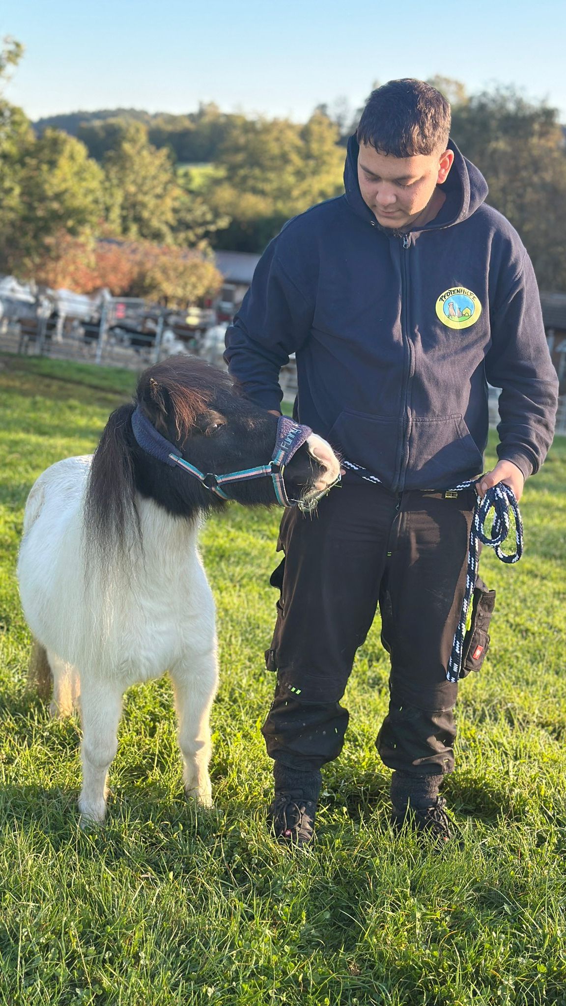 Beim Tierschutzhof Pfotenhilfe ist Helene in guten Händen.
