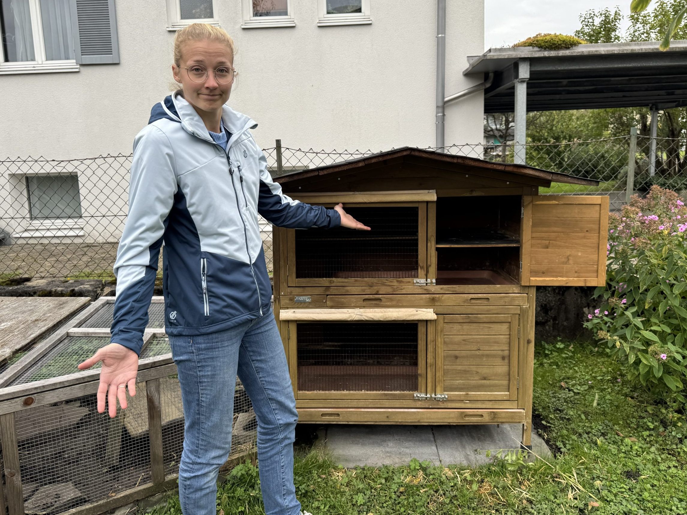 Was Lena Temme in ihrem Dornbirner Garten vorfand, verfolgt sie noch bis heute.