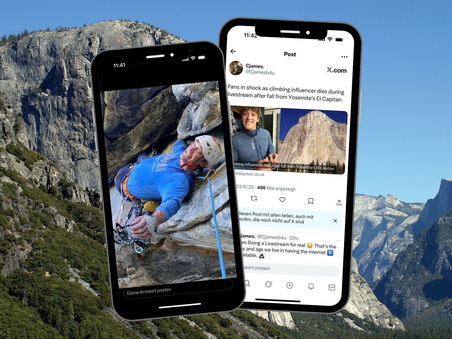 Extremsportler verunglückt am El Capitan – Hunderte sehen zu