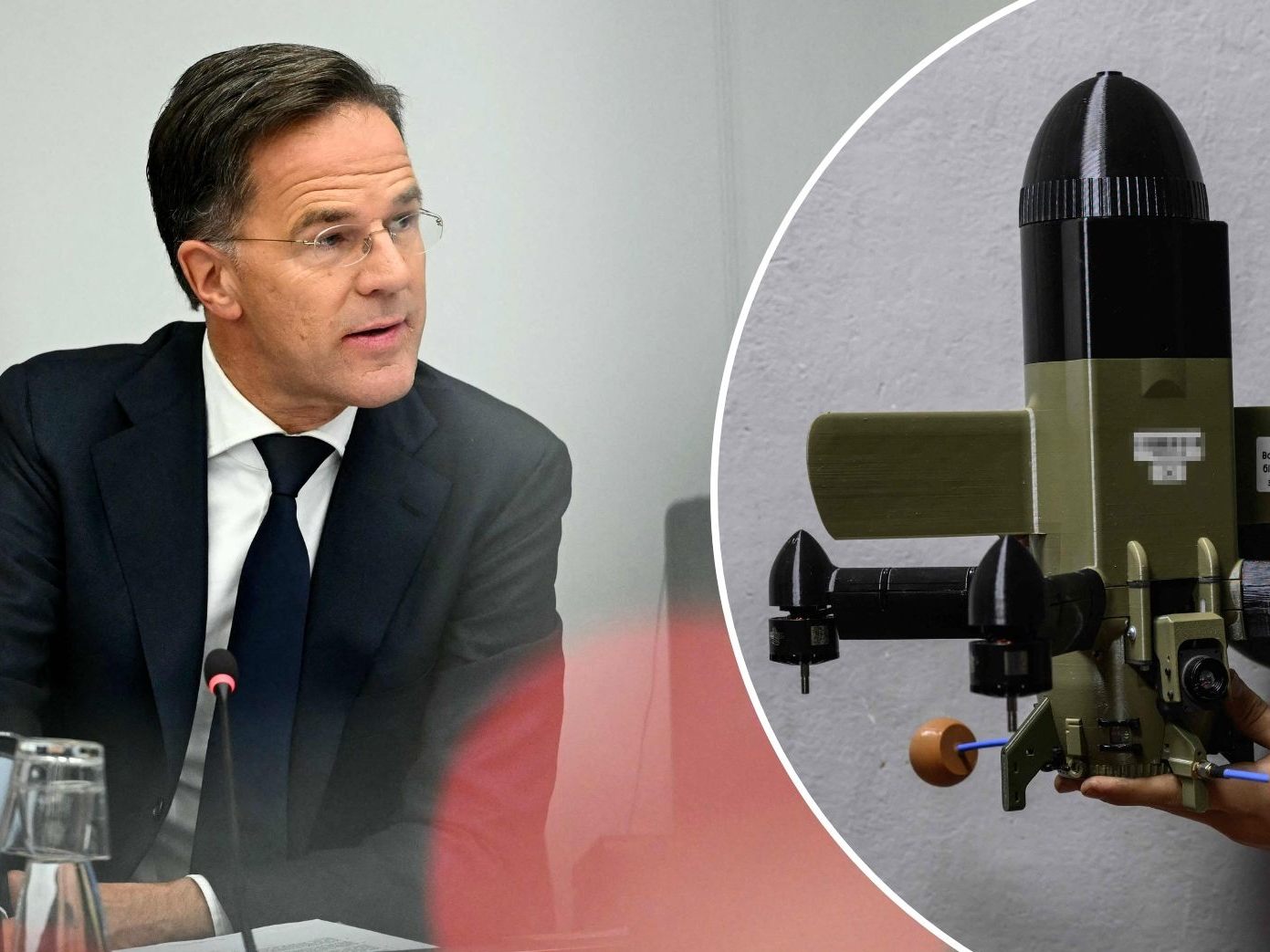 Laut NATO-Chef Rutte könne man bei der Drohnenabwehr von der Ukraine lernen Laut NATO-Chef Rutte könne man bei der Drohnenabwehr von der Ukraine lernen