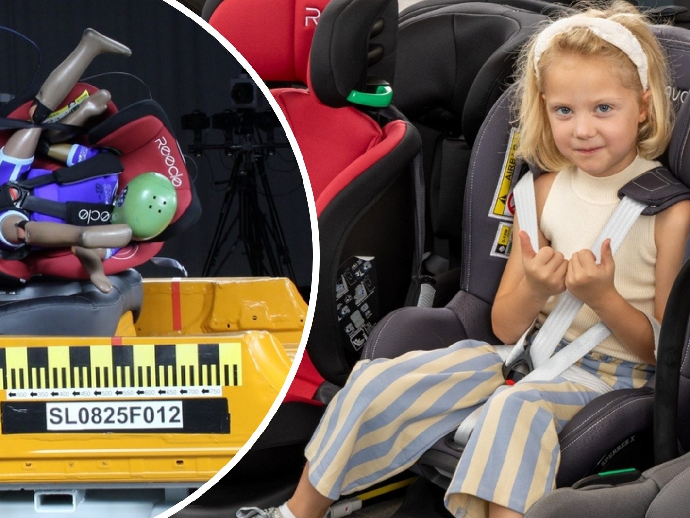 Fünf Autokindersitze waren "gut", acht "befriedigend" und drei "nicht genügend". Fünf Autokindersitze waren "gut", acht "befriedigend" und drei "nicht genügend".
