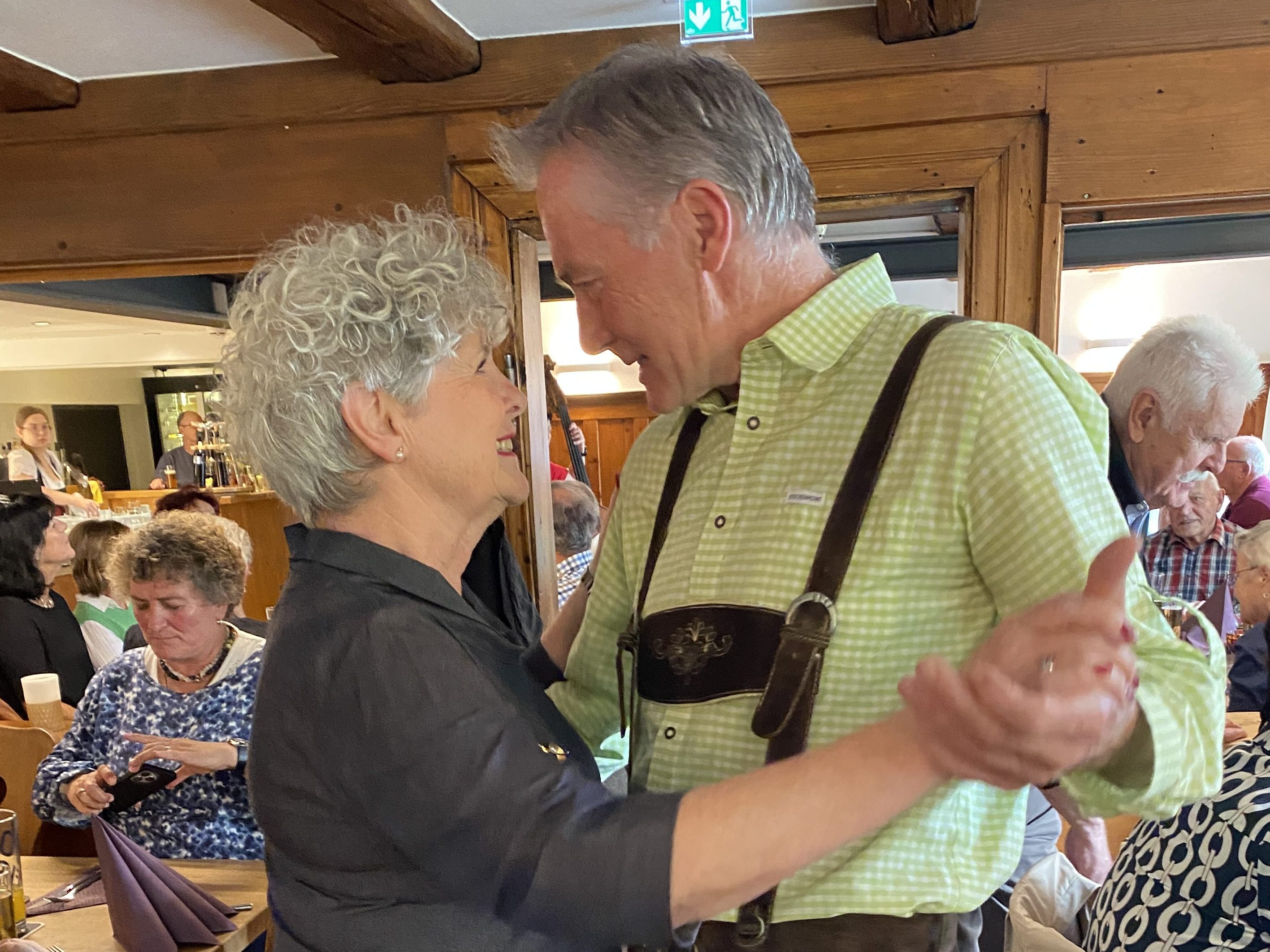 Es wurde auch getanzt.